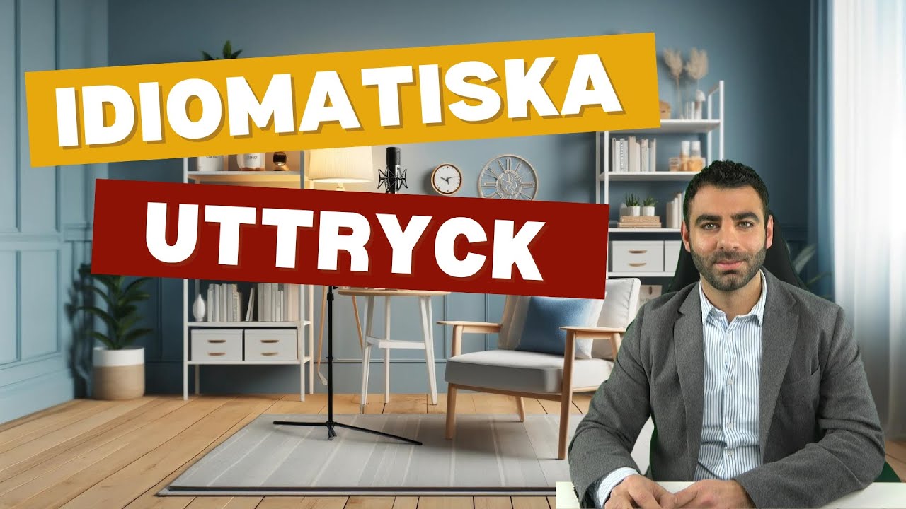 SVÅRAST MED SVENSKA! (idiomatiska uttryck)