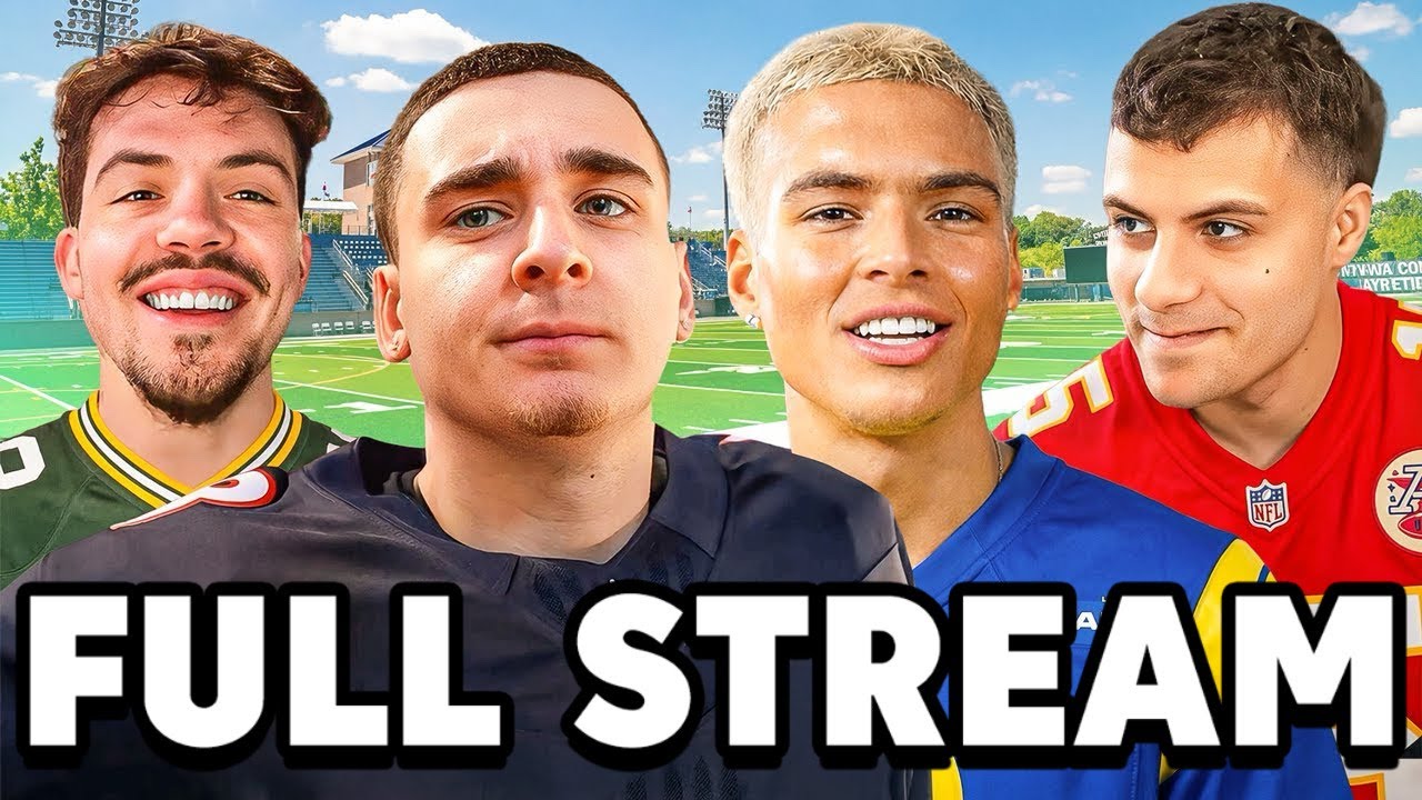 I Taught Marlon How To Play Football! | FULL STREAM