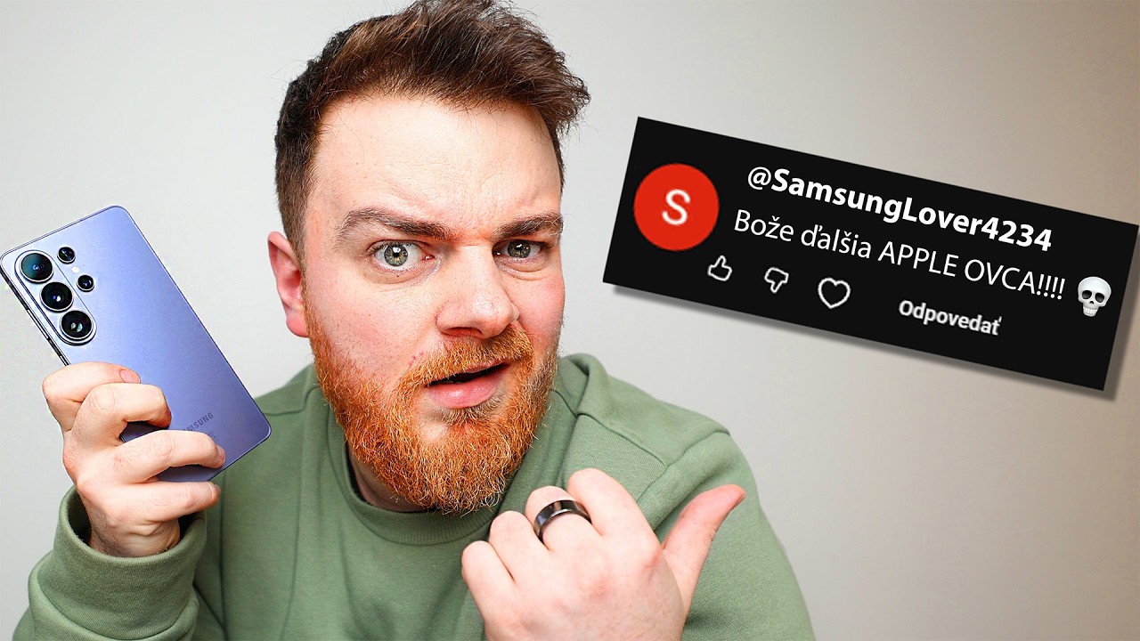 Apple Ovca skúša ANDROID (Samsung S26 ULTRA)