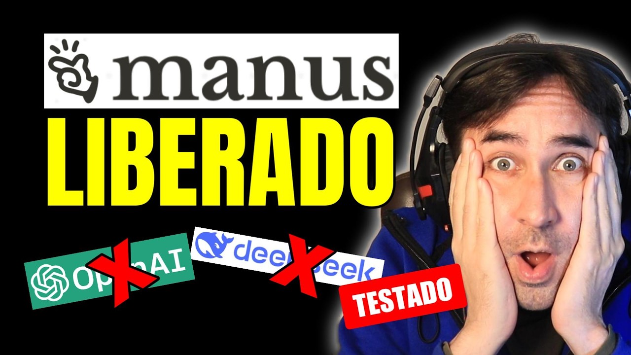 Como Usar o NOVO Manus Ai, O Melhor Agente iA do Mercado Testado... Será que Vale?