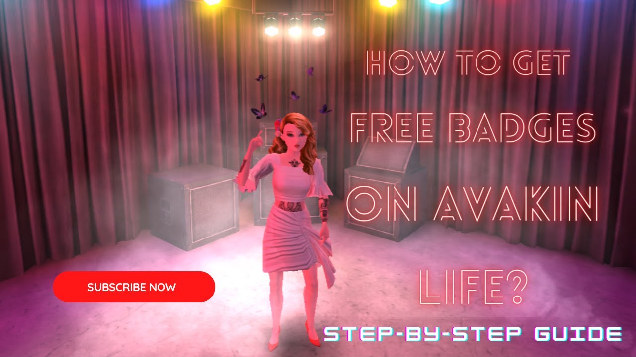 How to get free badges on Avakin life? (Step-by-Step Guide) 