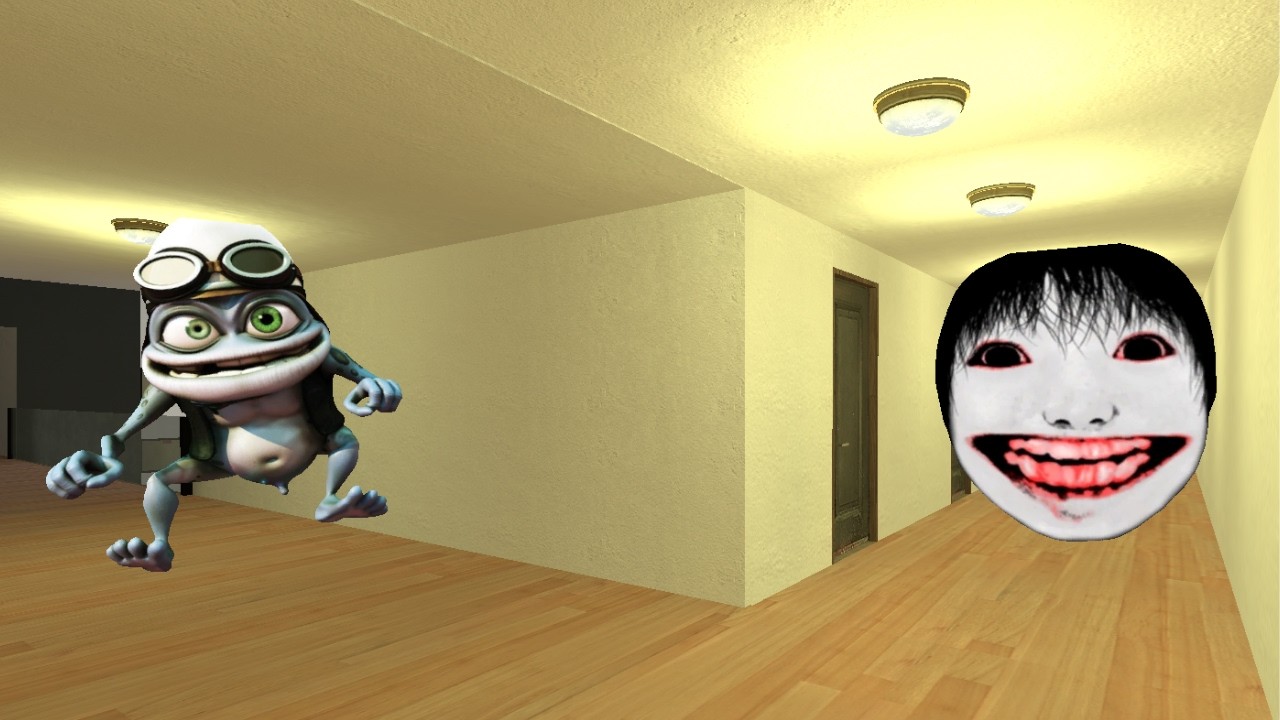 Pov Yoshie And Crazy Frog In The Gmod #Crazy_Gaming #Nextbots