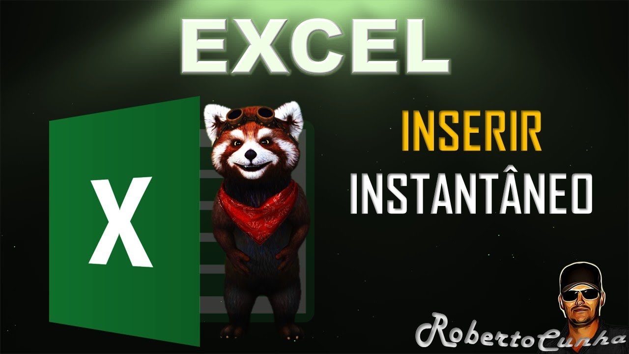 Excel 123 - Inserir Instantâneo