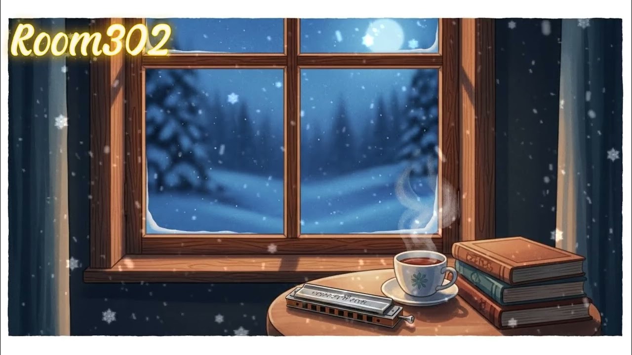 창밖은 영하의 추위, 이곳은 302호입니다 | Harmonica & Cello Trio for Cold Nights