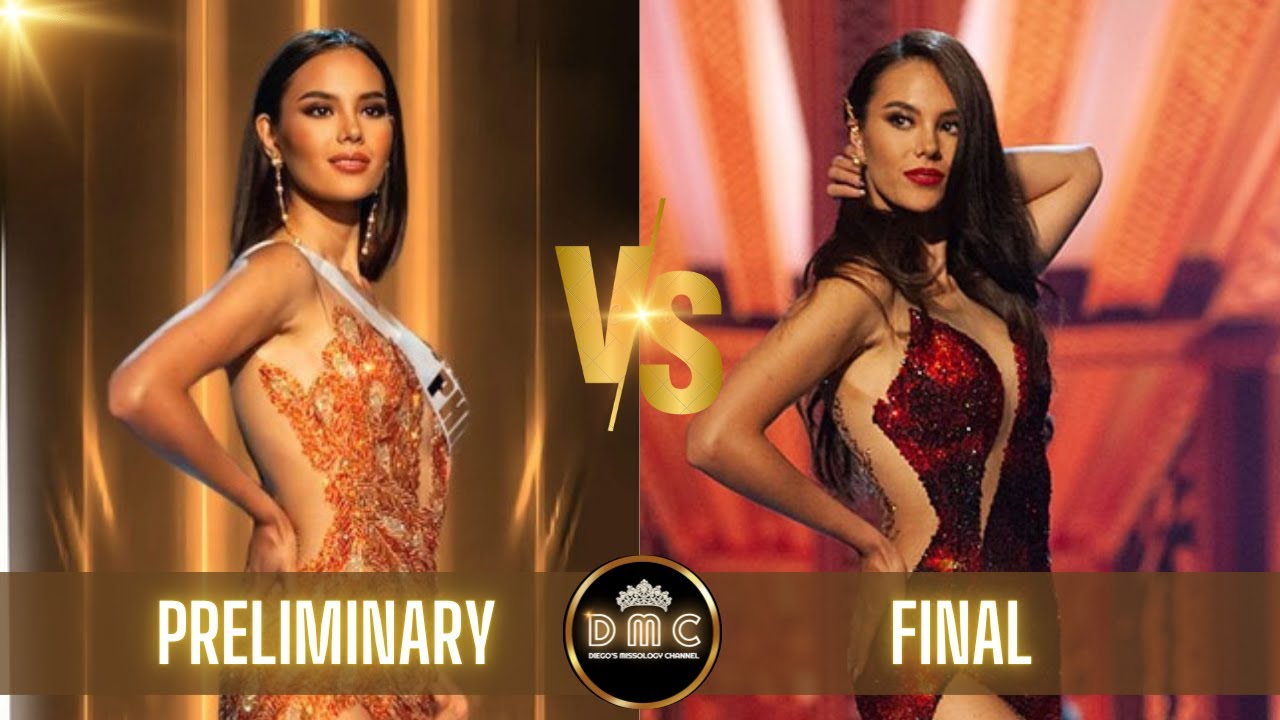 Preliminary VS. Final Comparison l Miss Universe 1982-2024
