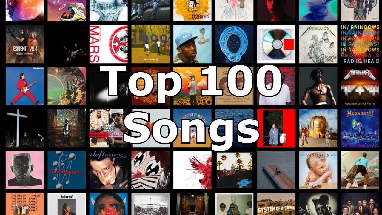 My Top 100 Favorite Songs of All Time