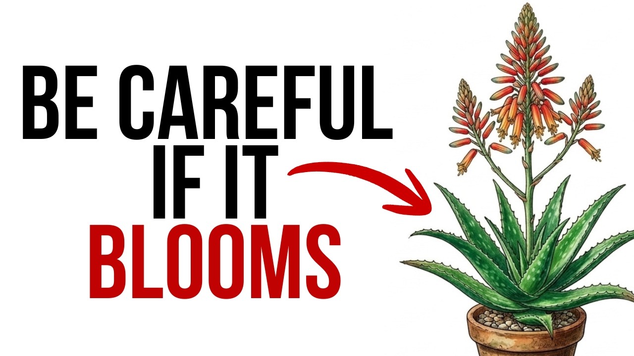 Загадка цветения алоэ вера