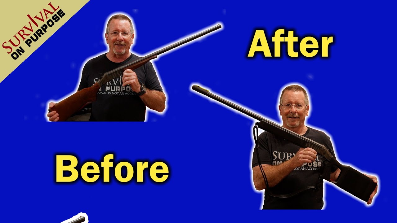 How To Build A Survival Shotgun From a $100 Single Shot 12 Gauge