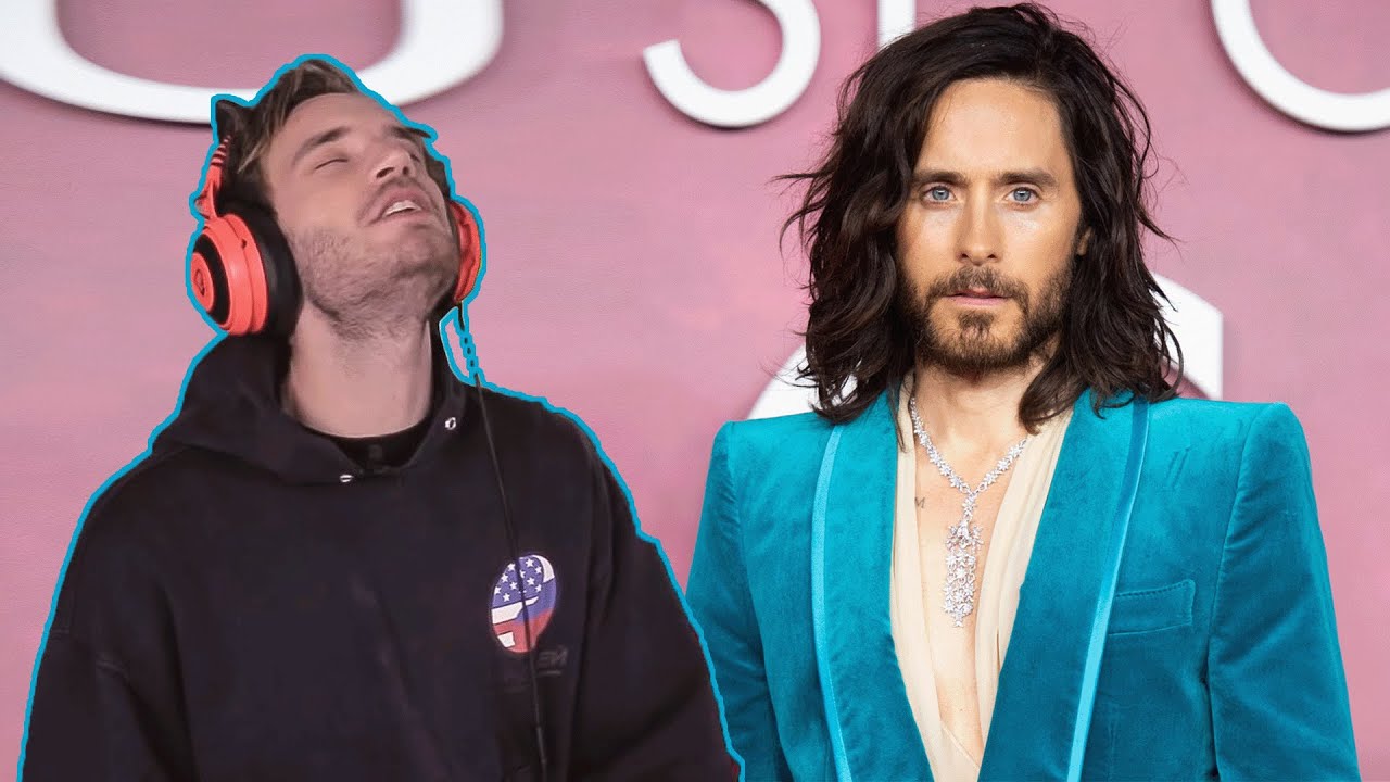 Pewds disliking Jared Leto for 3:52 minutes