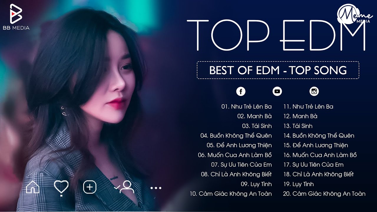 NHƯ TRẺ L&Ecirc;N BA REMIX ♫ BXH Nhạc Trẻ EDM Hot Trend Triệu View ♫ Top 15 Bản EDM Hot Trend TikTok 2025