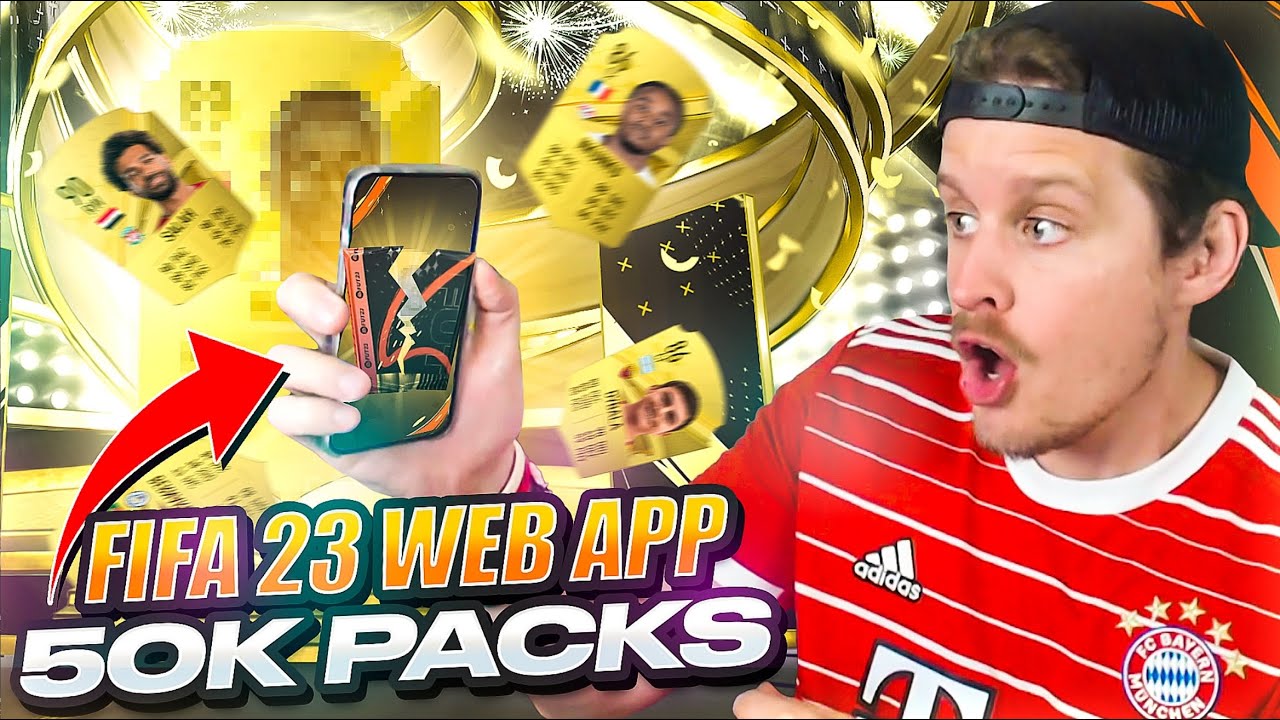 I opened 50K PACKS on the FIFA 23 Web App!!