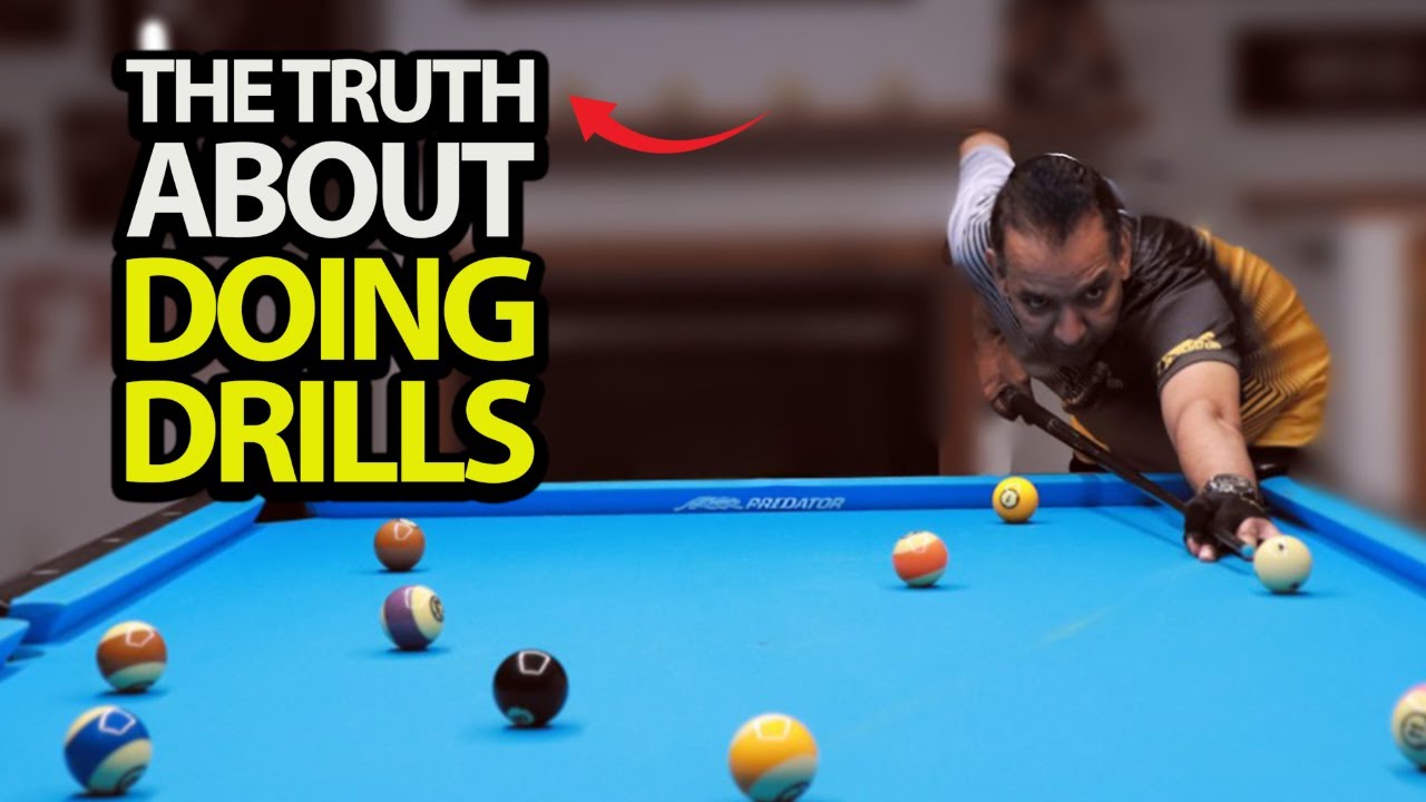 The Truth about Pool Drills - (Free Pool Lessons)