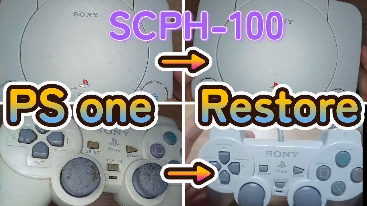 【Restoration #04】PS one　SCPH-100　本体　復元　修復　プレイステーション　プレステ　#sony　#playstation　#asmr　#ps 　#Restoration