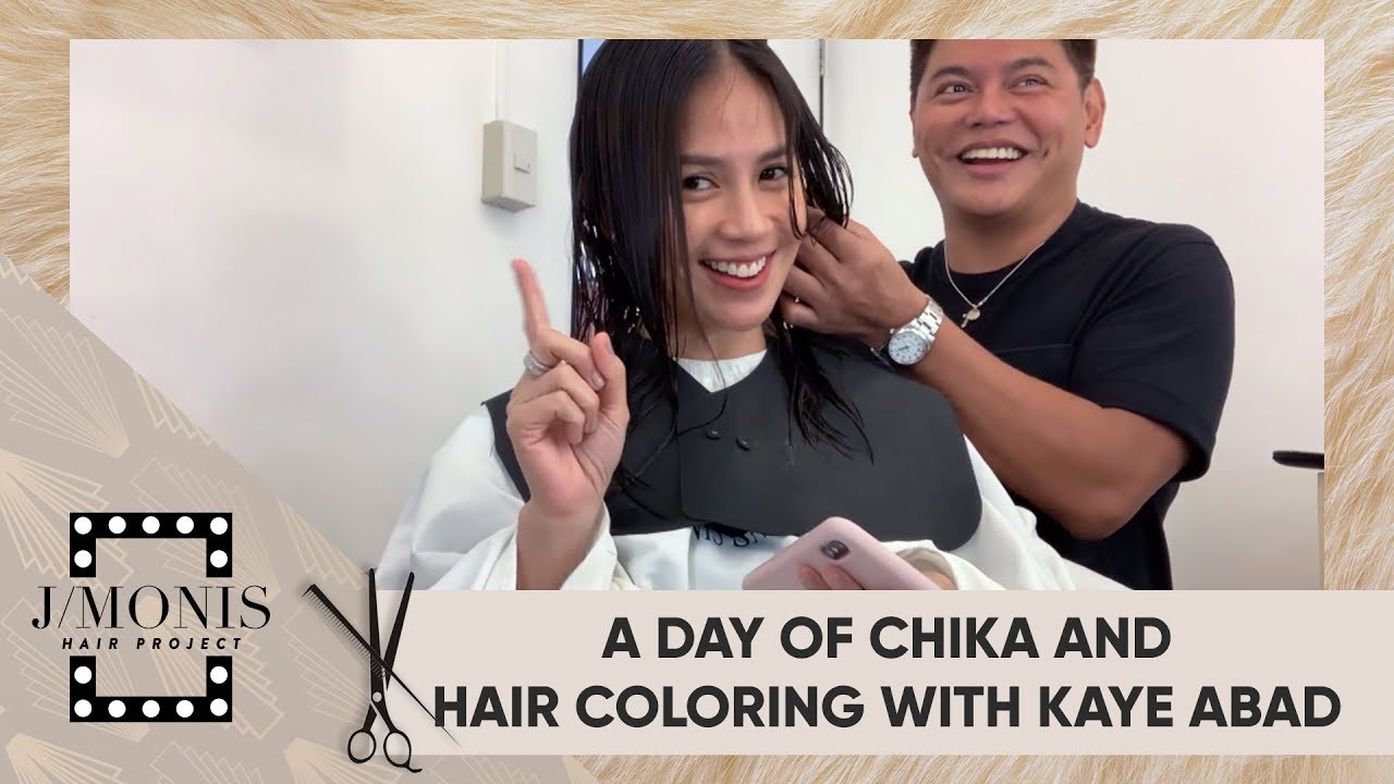 A Day of Chika and Hair Coloring with Kaye Abad
