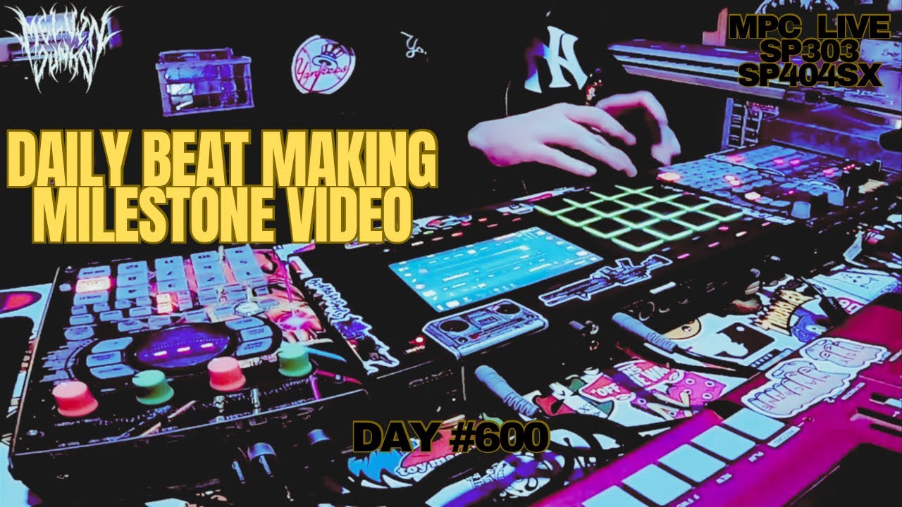 Boom Bap Beat on MPC + SP-404sx | Day 600 of Making Beats Every Day