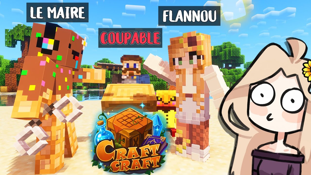 LA REVELATION du MAITRE MALEFIQUE sur CRAFTCRAFT S3... ??! EP3 ( Survie RP Minecraft )