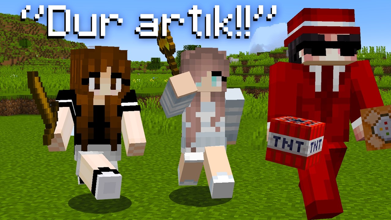 Sadece Kızların Oynadığı Minecraft Sunucusunu Yok Ettim