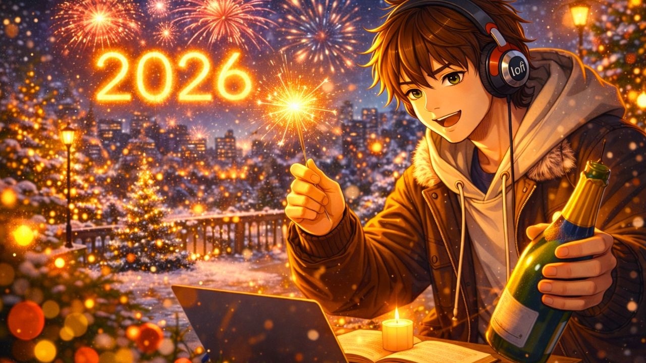 New Year Lofi 2026 🌟 Chill Beats for Focus, Reflection & Fresh Starts