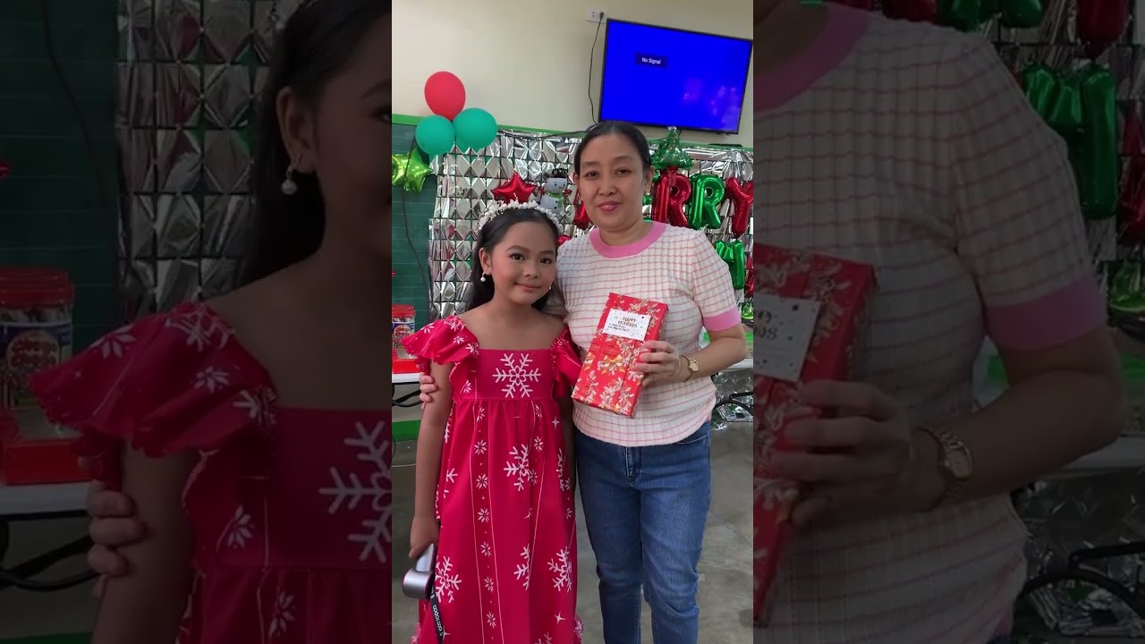 Christmas Party ng Beshy nyo sa school ❤️🎄 #2024 #minivlog #christmasparty2024