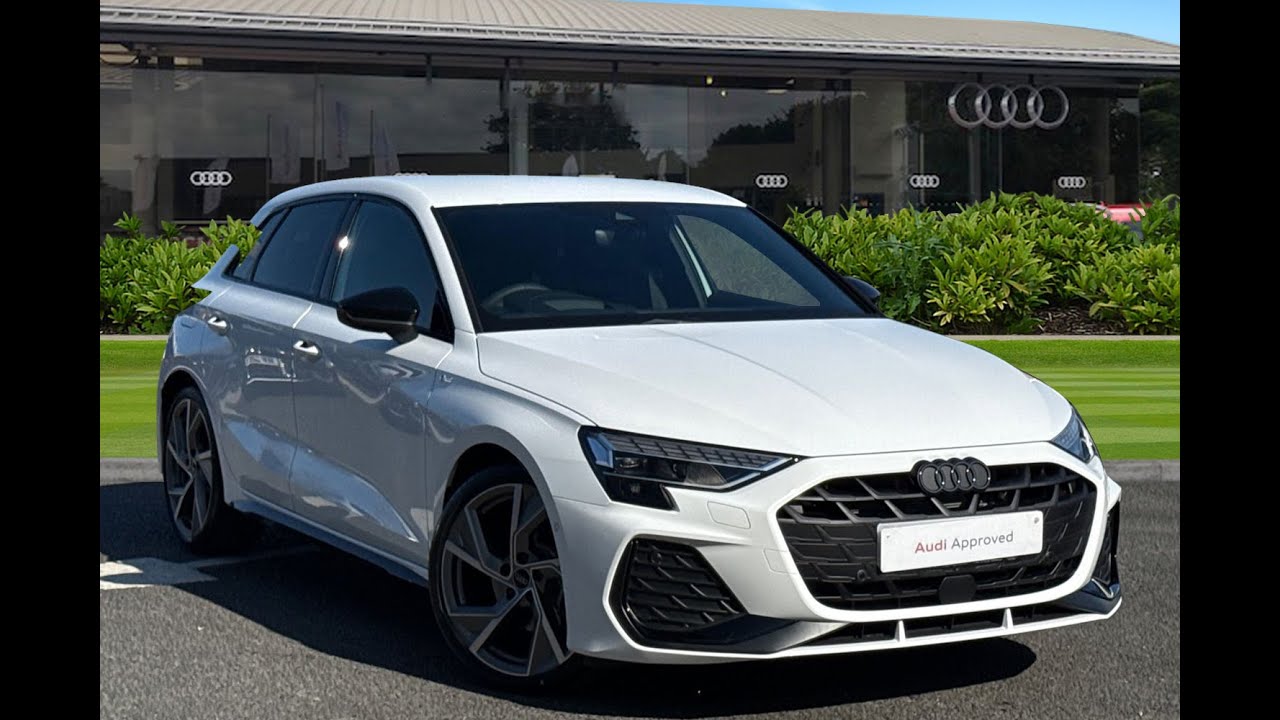 Approved Used Audi A3 Sportback Black Edition 35 TFSI 150 PS S tronic | Carlisle Audi| PX25MDF