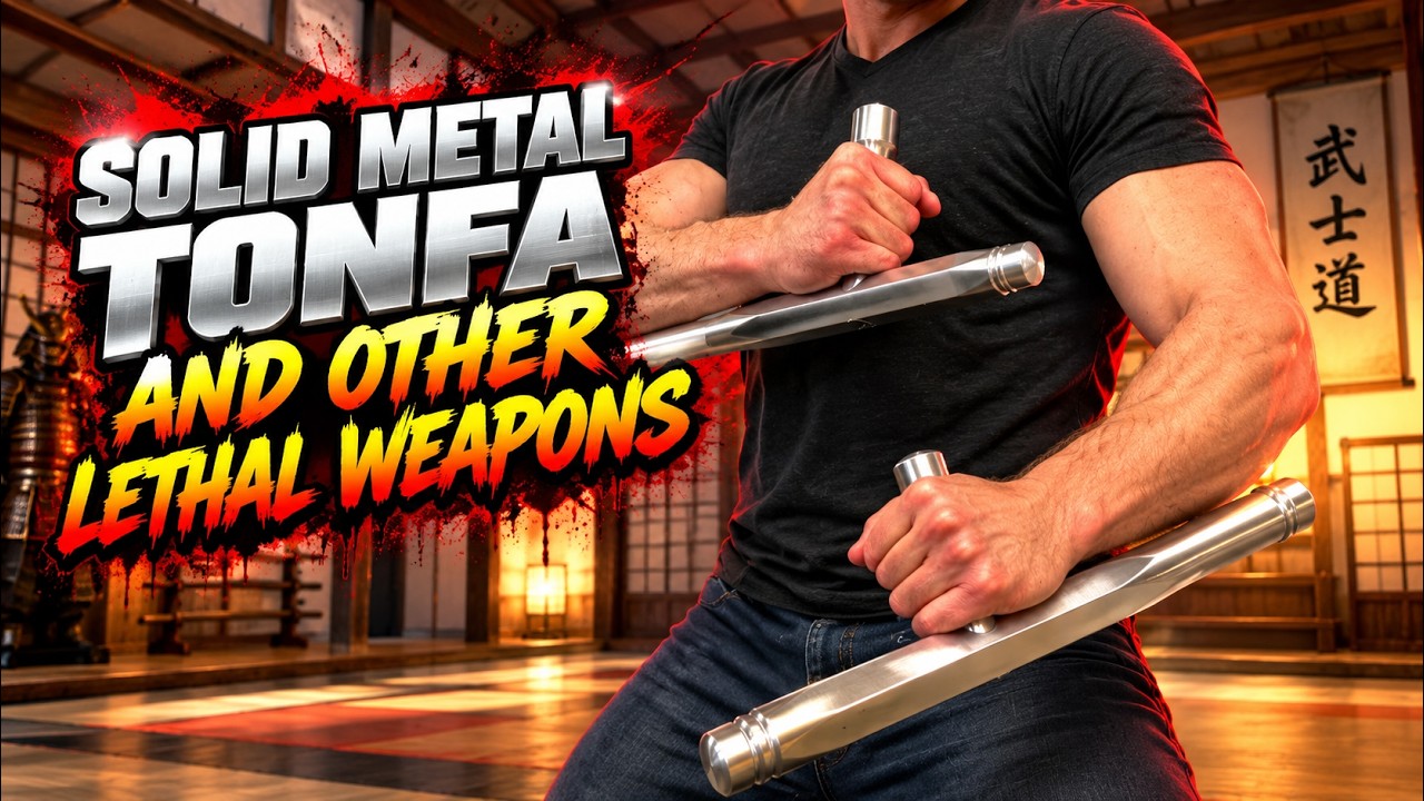 Solid Metal Tonfa & Other Lethal Weapons!