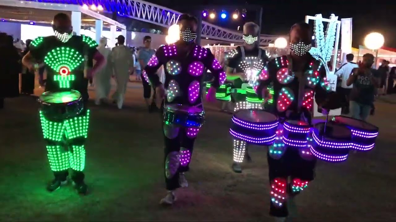 LED Drum Parade - Wild Goose Events