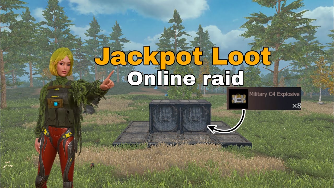 Raiding Online Jackpot Base Made Me Rich - Last Island Of Survival #lios ##ldrs 