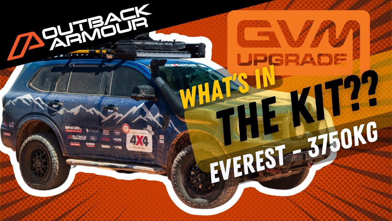 UB Everest 3750kg GVM Upgrade