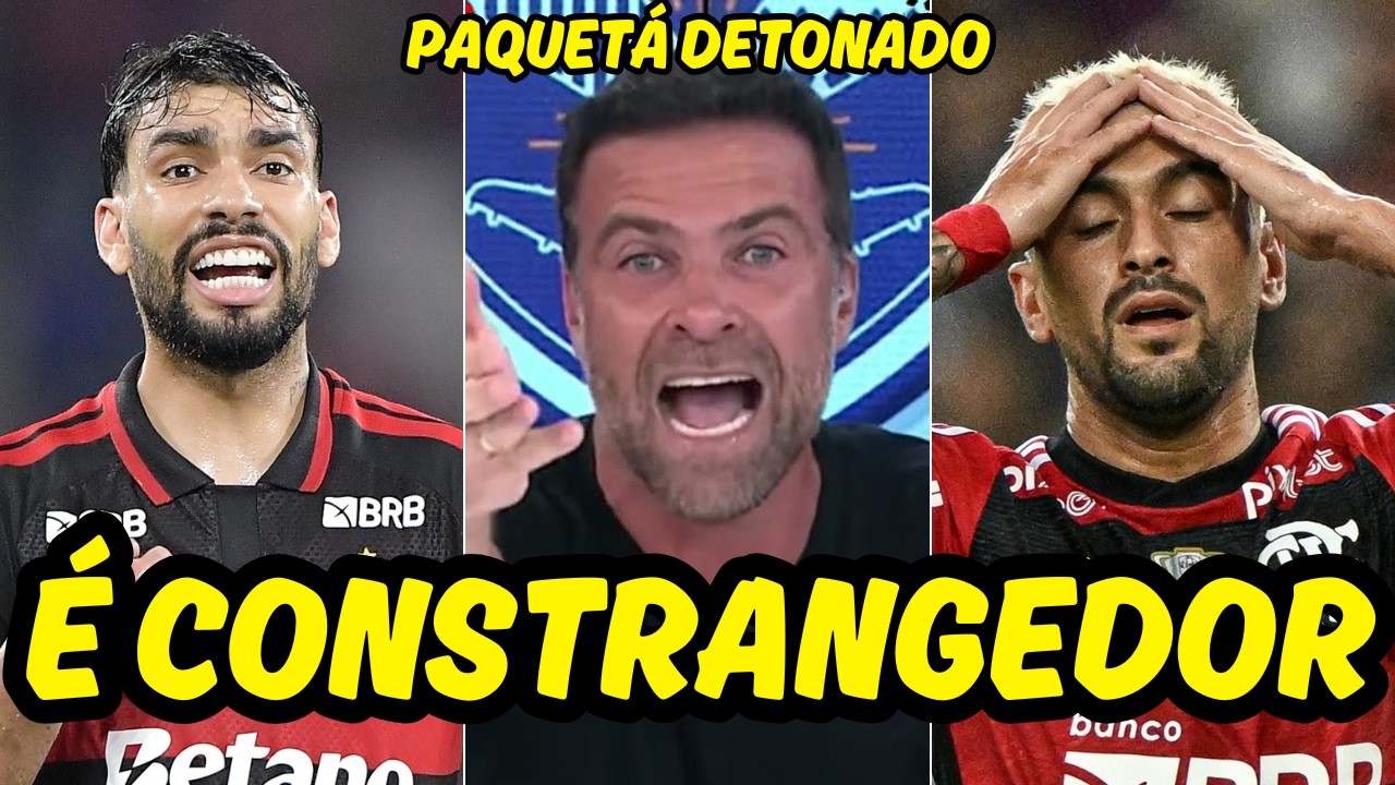 PILHADO SURTA! ARRASCAETA E PAQUETÁ PASSAM VERGONHA EM CAMPO! 