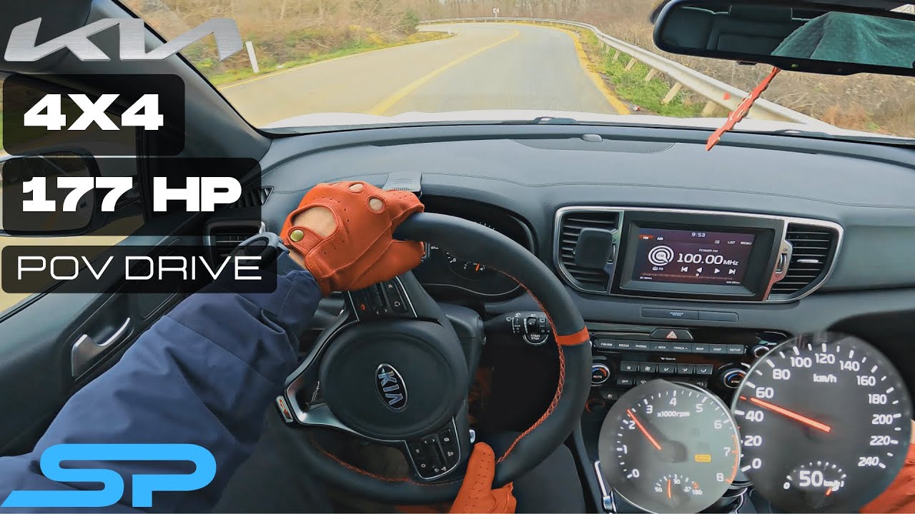 2016 KIA SPORTAGE 177 HP - POV Test Drive