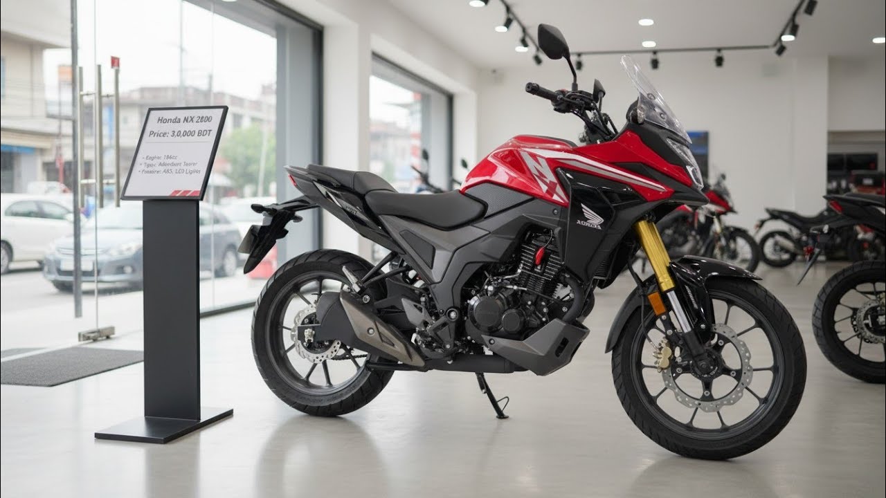 La Honda NX 200 2026 Llegó! La Moto Coreana que Sorprende a Todos