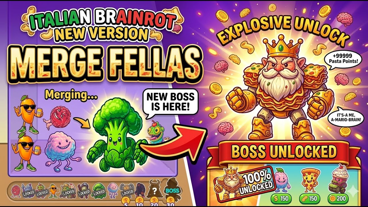 #404 Warning:- This Italian Brainrot Merge Is Not Normal Merge Fellas Live