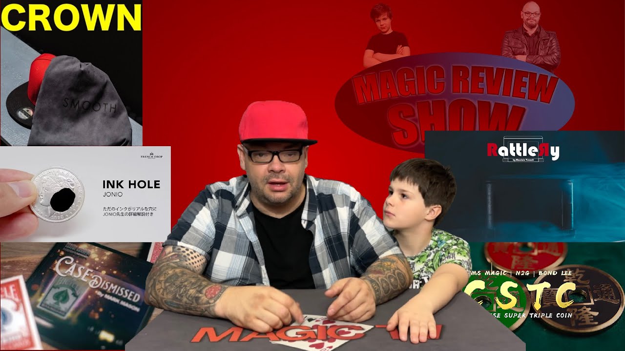 Ink Hole, Case Dismissed, Crown, CSTC & Rattlery | Craig & Ryland's Magic Review Show #129