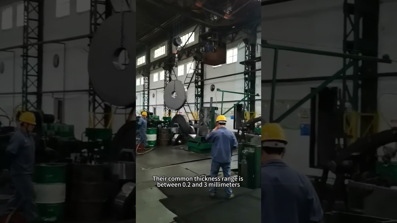 Cold rolled steel strip and hot rolled steel strip.