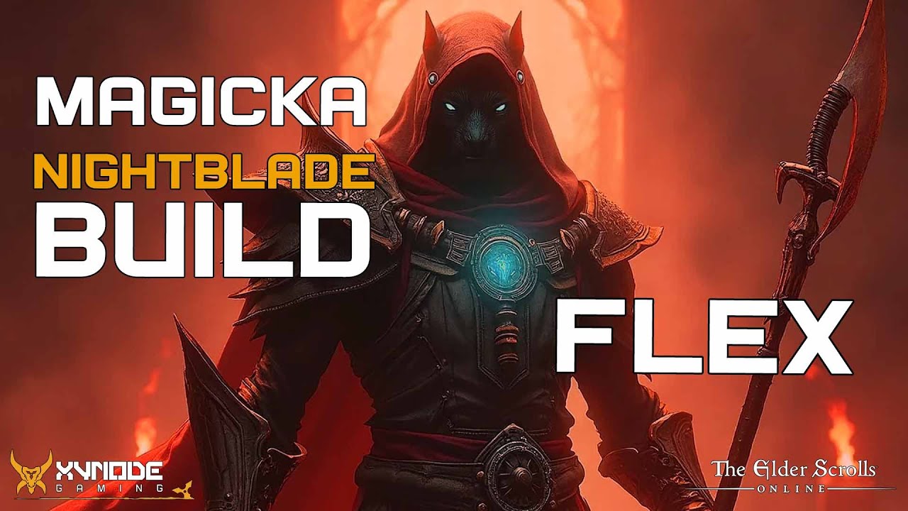 ESO - EASY Magicka Nightblade PVE BUILD (FLEX)