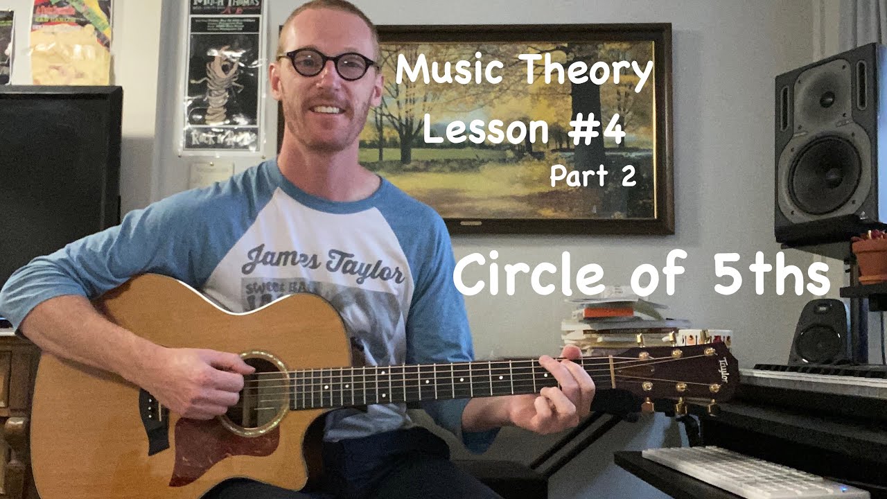 Circle of 5ths - 12 Keys - Music Notes as Letters or Numbers?  Part 2 - Music Theory Lesson #5