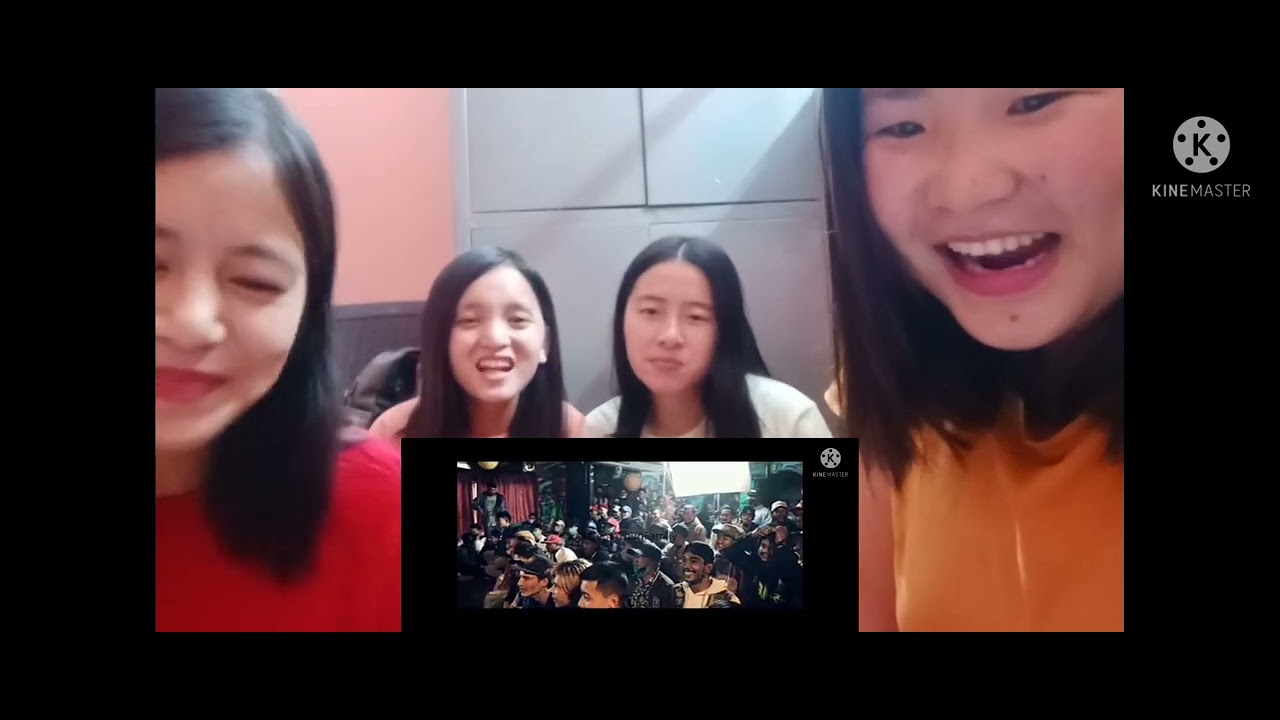 sikkimese girls Reacting on Gbob and maila(don't watch with family its a rap battle)