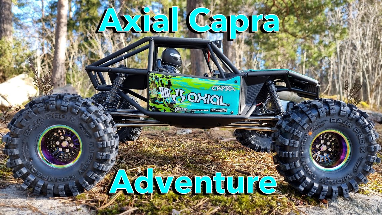 Axial Capra 1/10 into the wilds - New wheels and tires