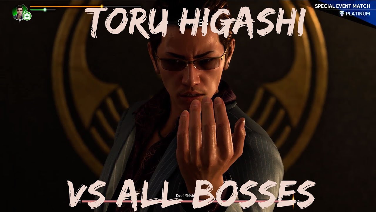 Like a Dragon Gaiden - Higashi (Modded) VS All Bosses