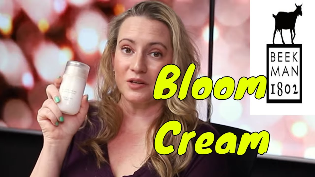Beekman 1802 Skincare 🌻 Bloom Cream Daily Probiotic Facial Moisturizer Review & How to Use