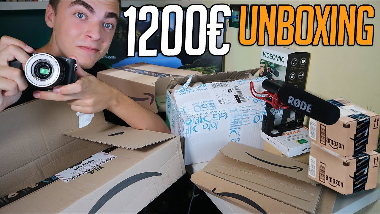 Mega Unboxing per RIVOLUZIONARE la Qualità dei Video!