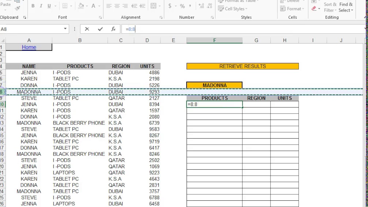 Extract Duplicate Records in Excel