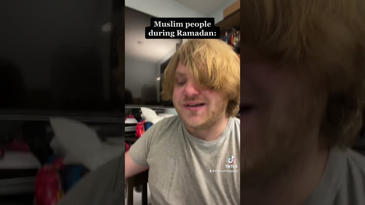 Muslim people during Ramadan