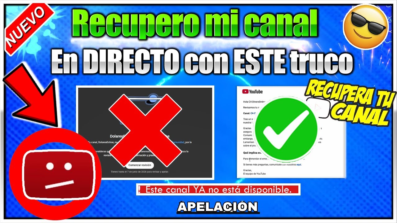 ✔️ RECOVER Disabled YouTube Channel | Your channel was suspended? How to appeal? | Solution