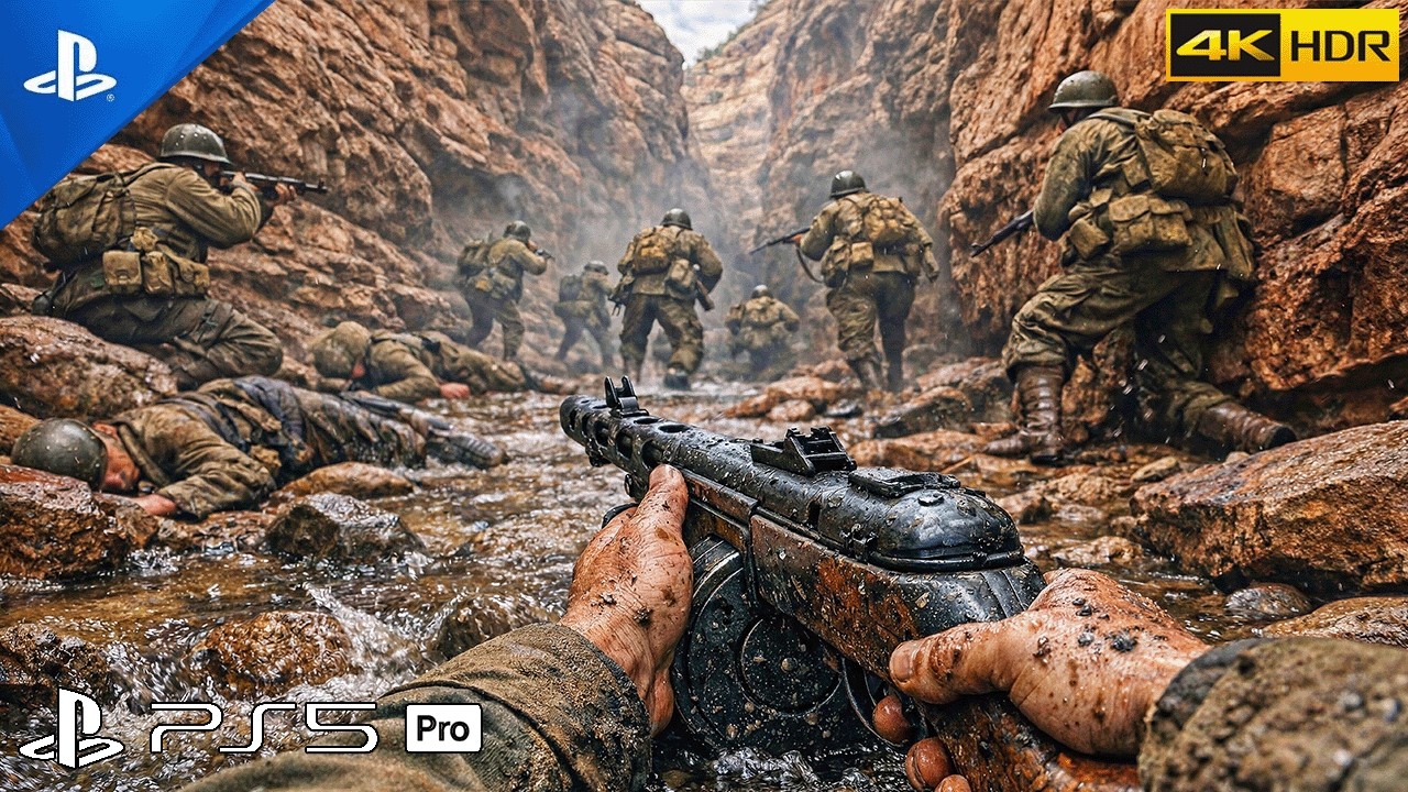 (PS5) Battle of North Africa 1942 | Realistic ULTRA Graphics Gameplay [4K 60FPS HDR] Battlefield V