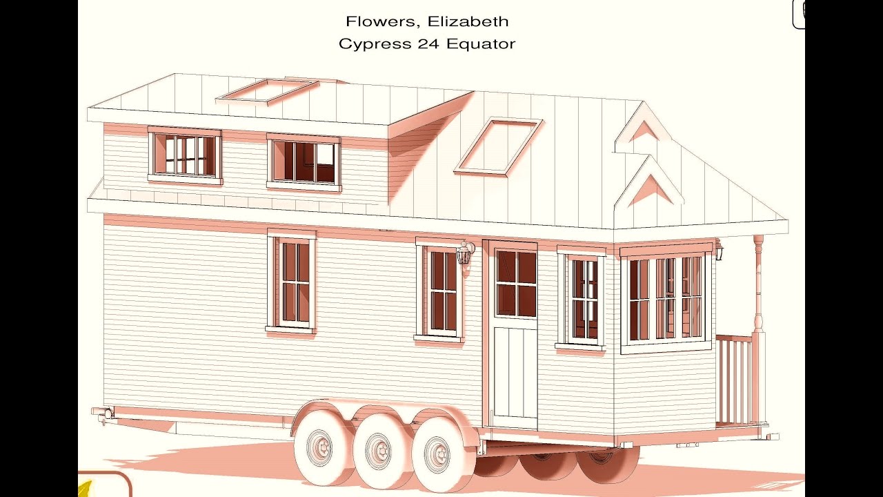 Tumbleweed Tiny House Plans Cypress 24 | ❁ | Lizzy Flowers