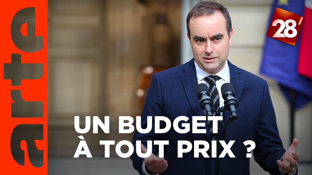 Crise politique : un budget pour la France quoi qu&rsquo;il en co&ucirc;te ? | 28 minutes | ARTE