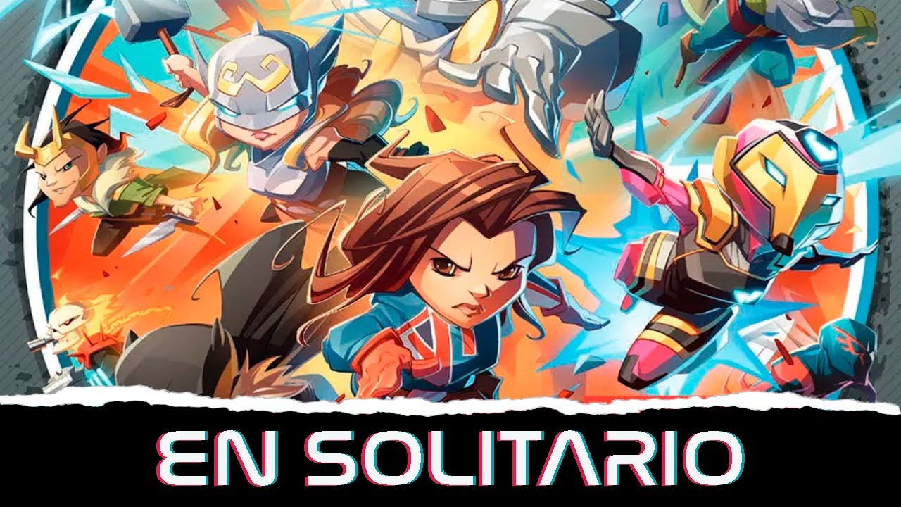 Partida a 💥Marvel United💥 Multiverso EN SOLITARIO COMANDANTE