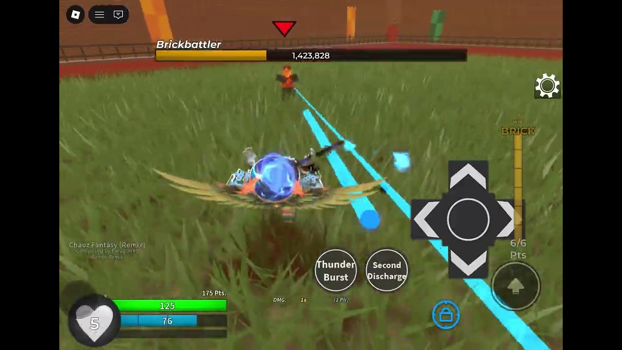 Skilled based boss fight Brickbattler