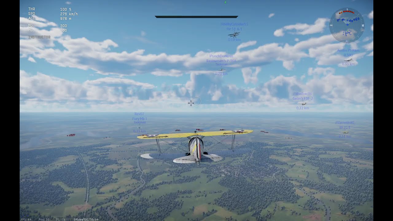 war thunder plane battle vid